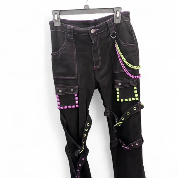 THE GRAVE GIRLS- SKATER BOY CARGO PANTS - Picture 2 of 6